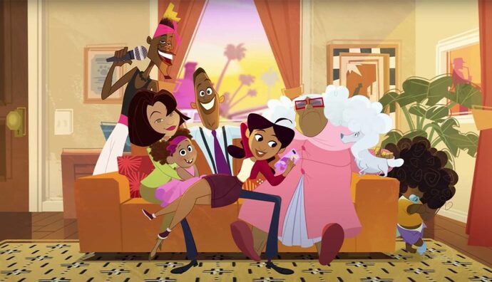 Is The Proud Family more like The Simpsons or SpongeBob?