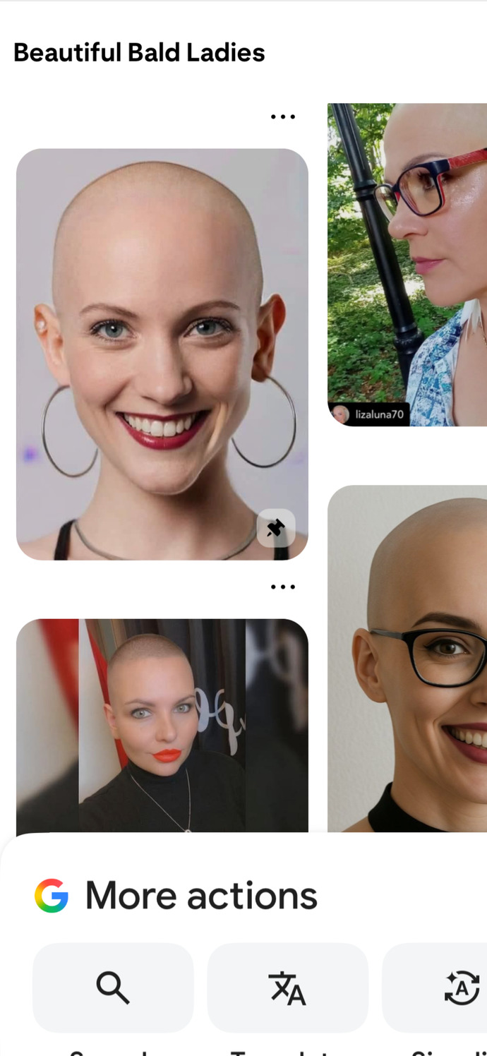 Ladies, have you ever thought about shaving 🪒 your head? Is it sexy?