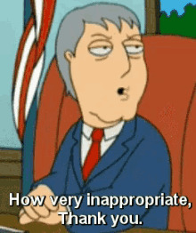 Is it inappropriate for a person conducting a job interview to call an interviewee “dude”?