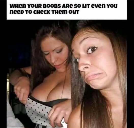 True or false, if a guy stares at your cleavage he's too shy to make eye contact?