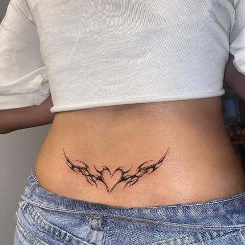 What is the male version of the tramp stamp?