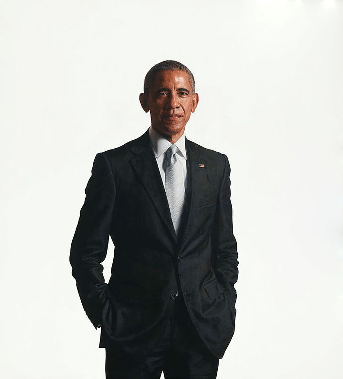 President Barack Obamas official White House portrait