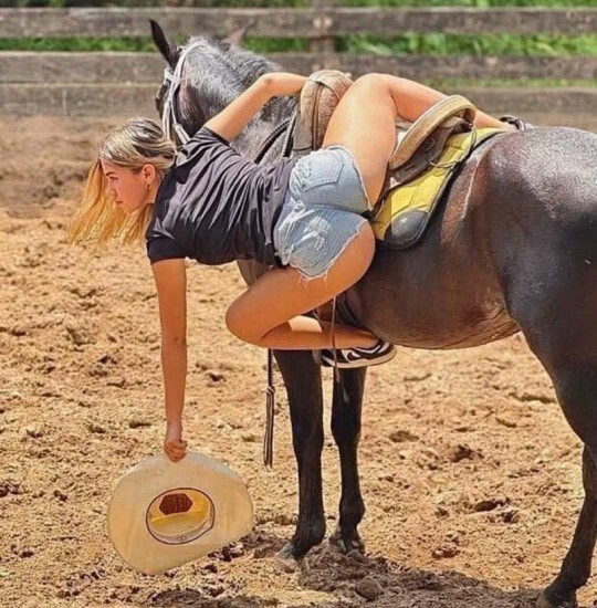 Are horses a girly hobby in America?