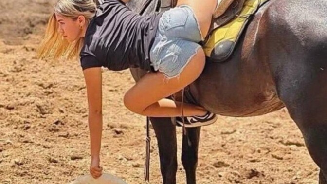 Are horses a girly hobby in America?