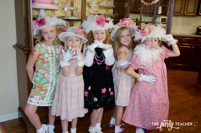 Girls, how old were you when you had your last tea party?
