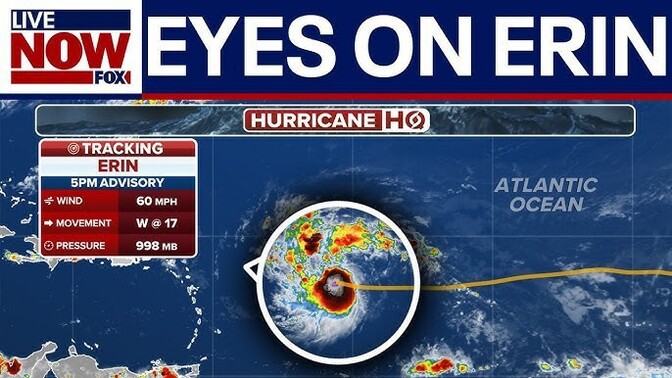 As we speak, CAT 5 hurricane Erin is brewing in the Virgin Islands. Does anyone else agree with me that Trump is behind this?