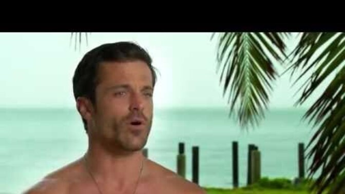 Question for bi, is this guy from survivor as handsome as Irina shayk?