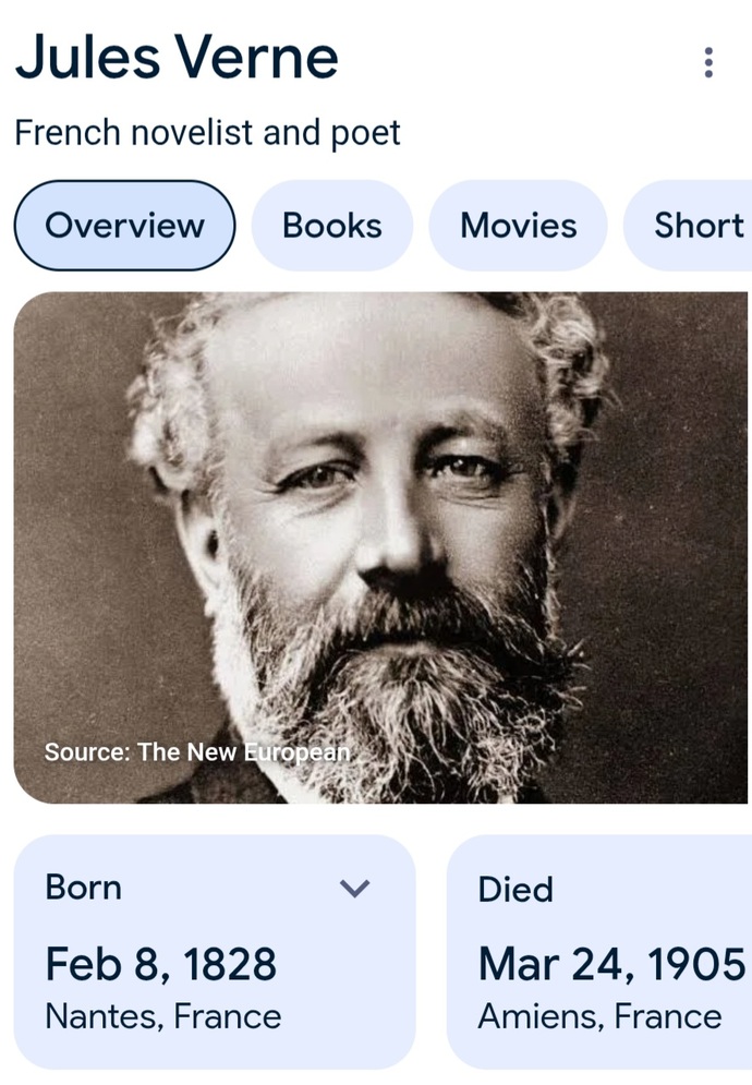 Is Jules Verne the greatest fucking author of all time?