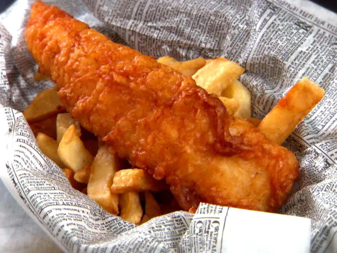 Chicken strips or fish and chips?