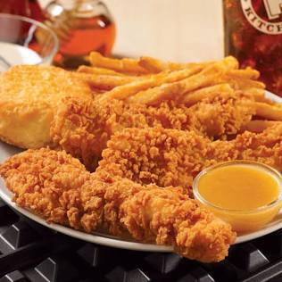 Chicken strips or fish and chips?