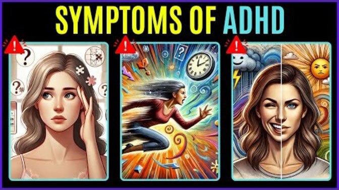 15 scientific symptoms of ADHD. Do you have any symptoms?