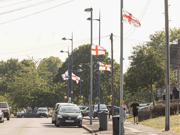 Thoughts on raise the flag movement in England?