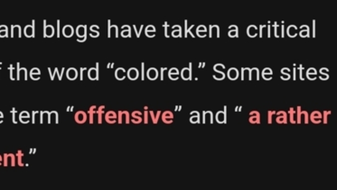 When will naacp change its name? and where is the outrage for the wrong word? or people just don't know the meaning of naacp?