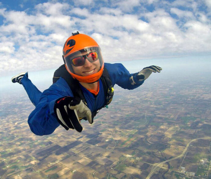 Would you rather go skydiving or ziplining?