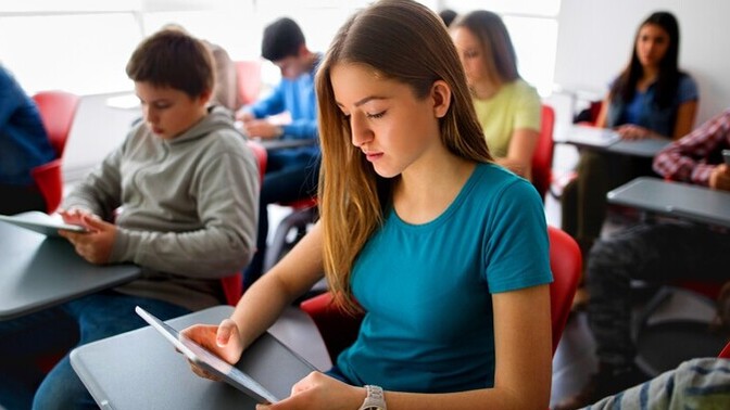 Do you feel like public school is a lot different these days than when you were growing up?