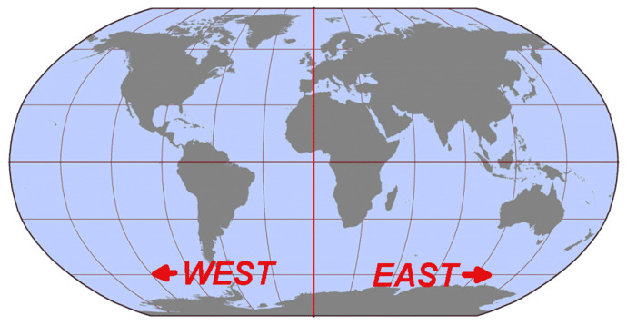 Whats the FARTHEST EAST and WEST that youve ever been?