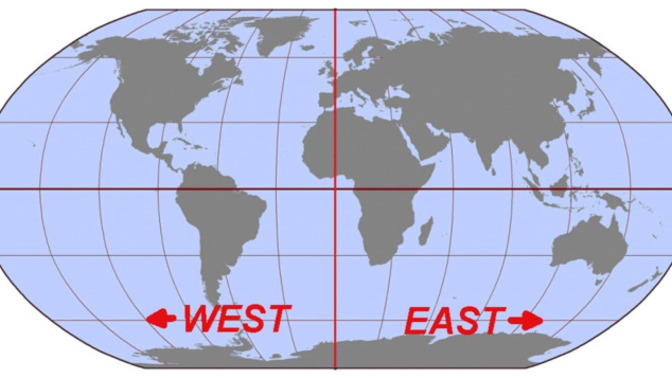 What's the FARTHEST EAST and WEST that you've ever been?