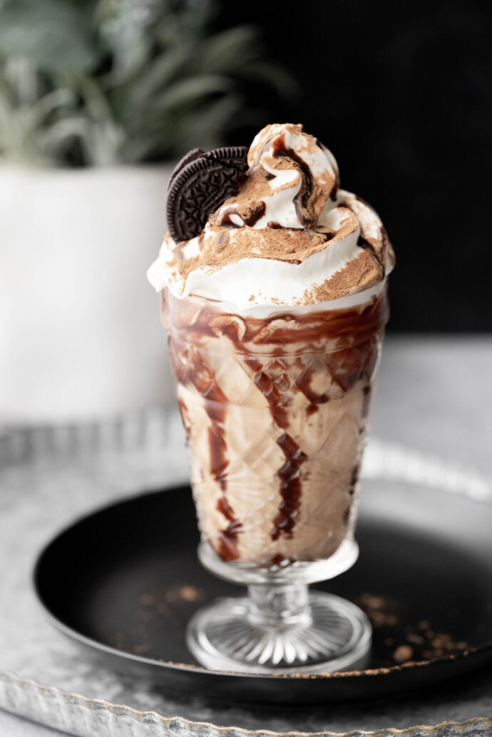 Would you drink this Oreo iced coffee?