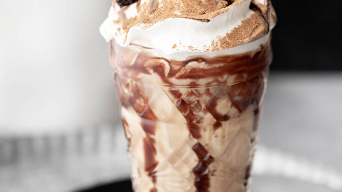 Would you drink this Oreo iced coffee?