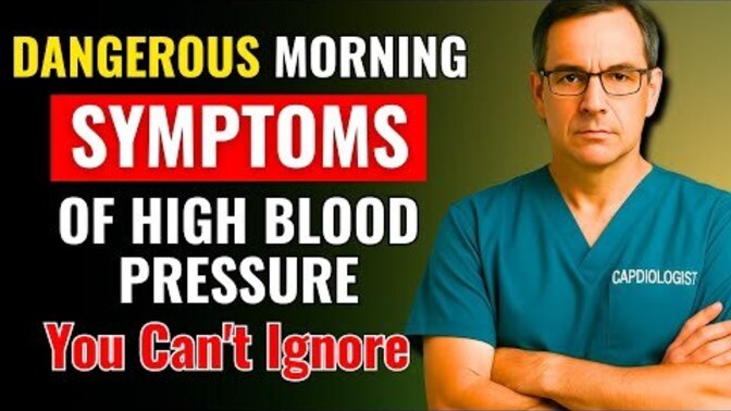 5 Dangerous Morning Signs of High Blood Pressure (Hypertension). Do you have any of these symptoms?