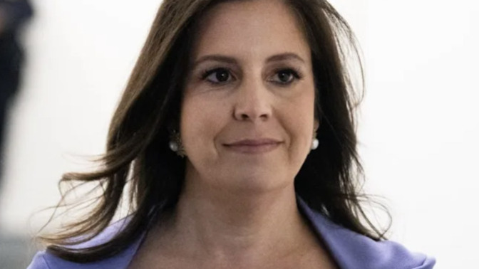 Why would Elise Stefanik refuse to hold any town hall meetings, and then act angry when she gets booed off stage in her own district?