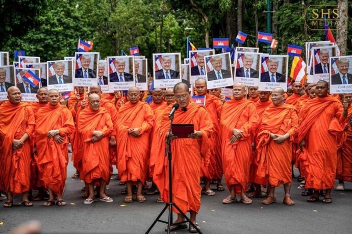 70,000 Cambodian monks want to nominate Trump for the Nobel Peace Prize. How will the left spin this?