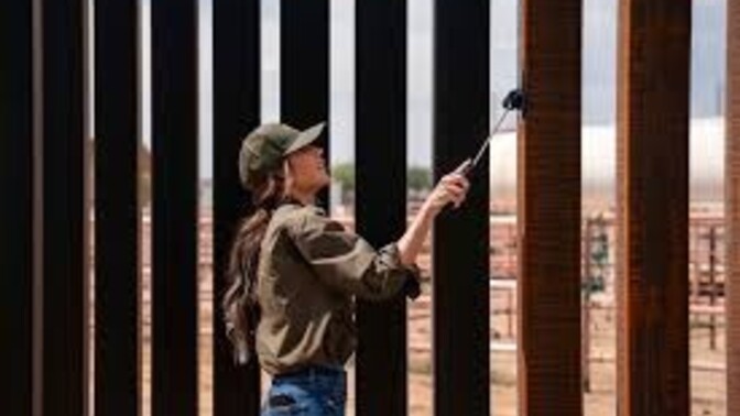 HS secretary Kristi Noem is having the border wall painted jet black to make it much hotter. Don't you think this is clever?