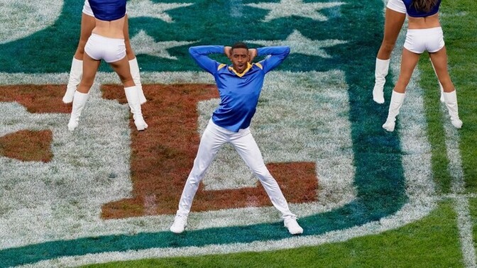 Are you shocked by male cheerleaders?