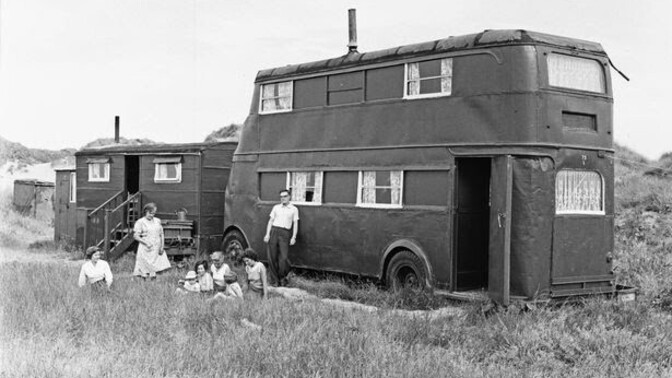 Would you live on a double decker bus?