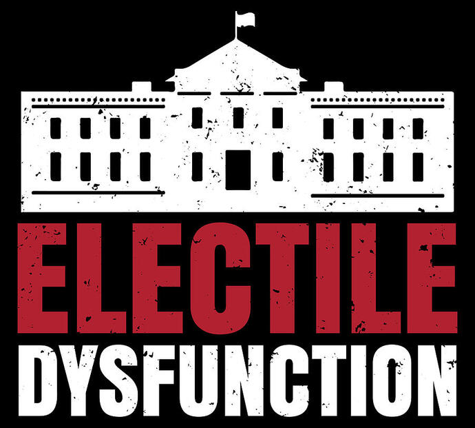 Does the Dcrat party suffer from Electile Dysfunction?