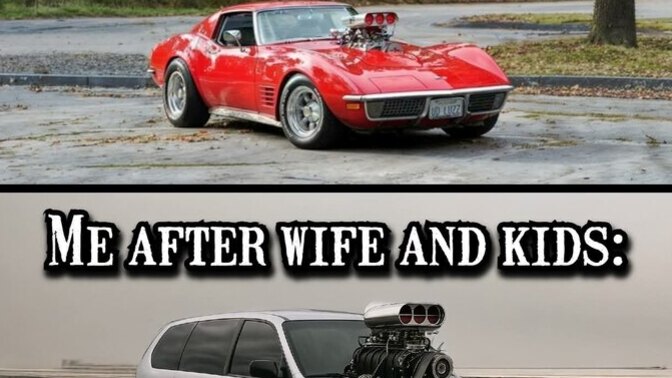 Does your family situation dictate what car you drive?