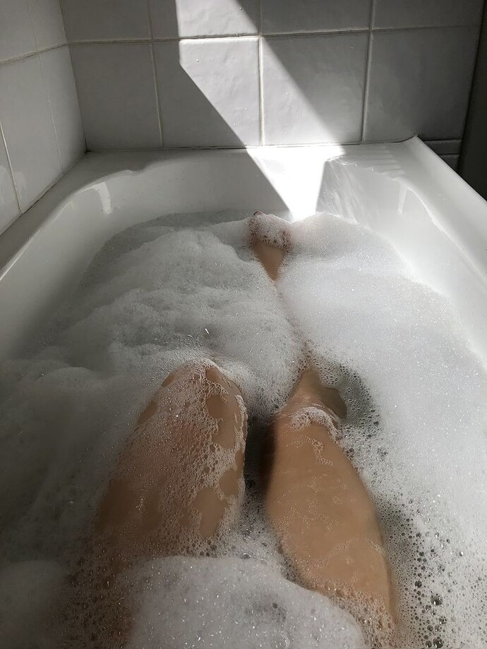 Is it better to take a bath alone or with a partner?