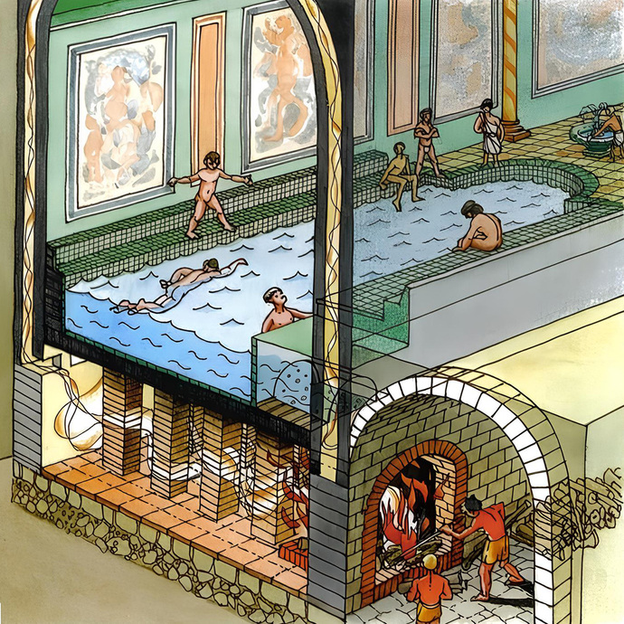 A ROMAN BATH
