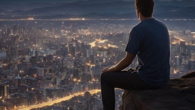 I sat on the edge of the cliff, I want to sing songs out loud, which was the last song you listened to?