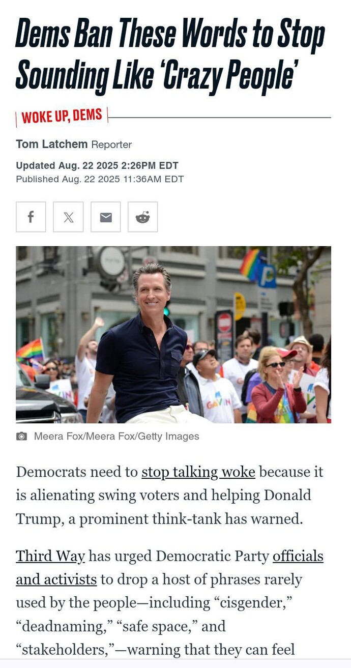 Are Democrats fighting back against the woke?