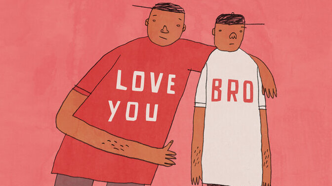 Why are a lot of guys not able to say I love you to another guy?