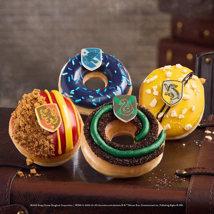 Do you have these limited edition Harry potter Krispy Kreme doughnuts wear you live?