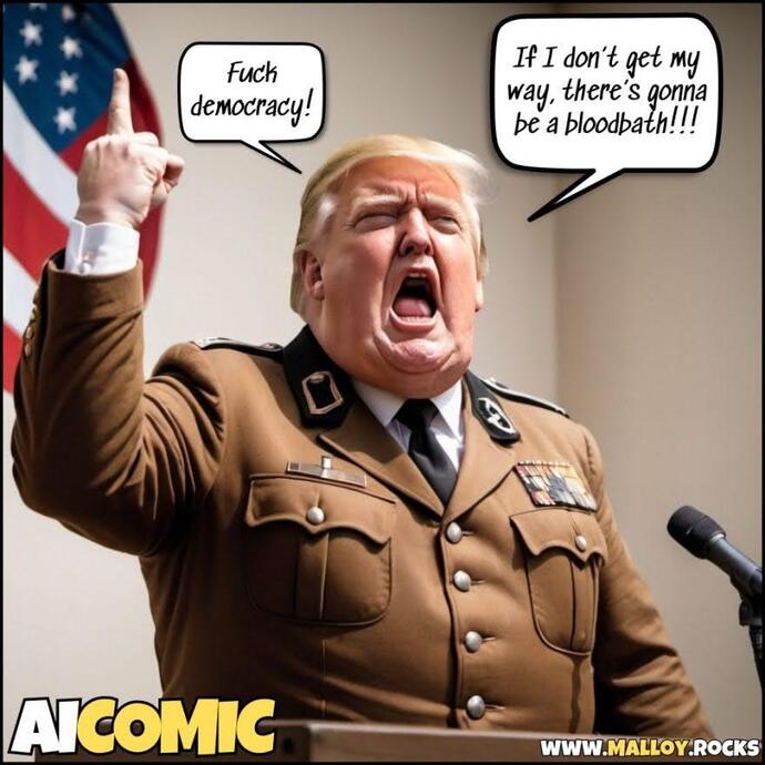 Trump: a lot of americans are saying maybe wed like a dictator. Thoughts?