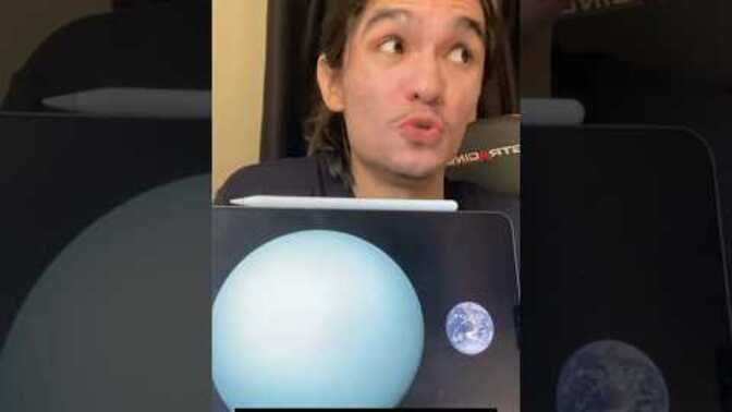 Did you know that 63 Earths can fit comfortably inside Uranus?