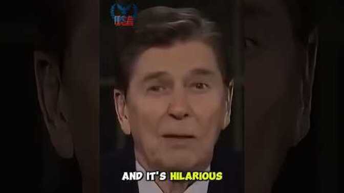 What do you think of Reagan's description of two-party politics, courtesy of a little girl?