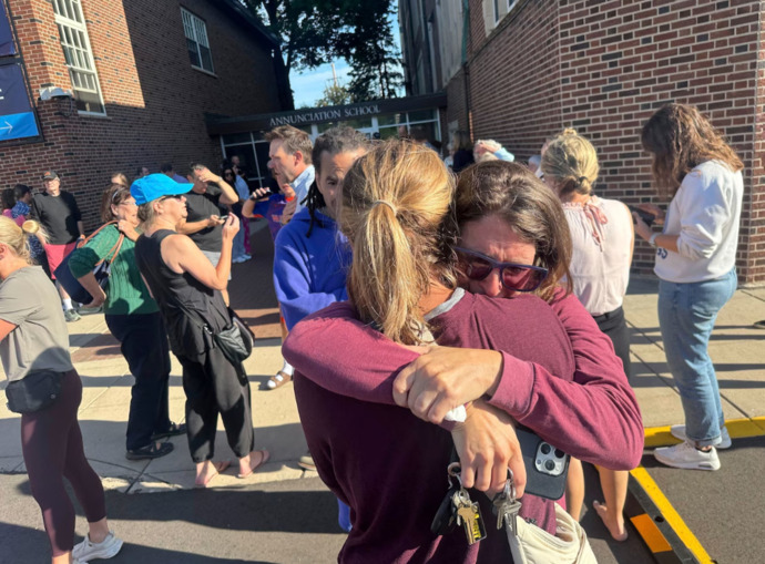 So, at least 3 babies dead in another school shooting...thoughts & prayers (they were praying)... any other solutions?