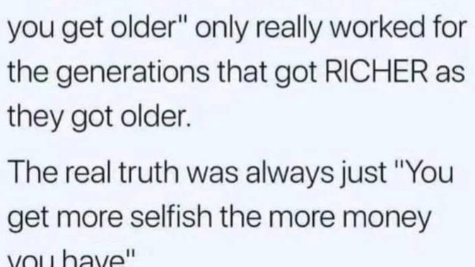 True or false? Boomers go to the top of the MHO?
