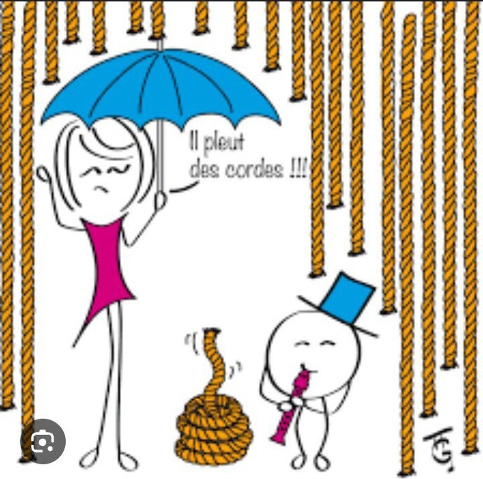 Whats it raining when it really rains?