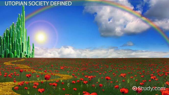 Even having a microform of a utopian society is unrealistic, do you agree?