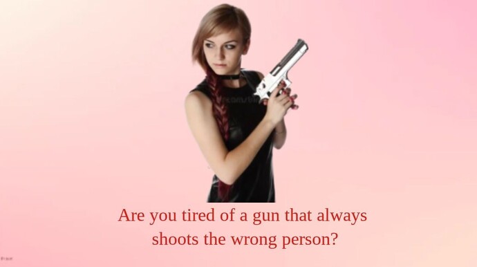 Can we please stop blaming inanimate objects?