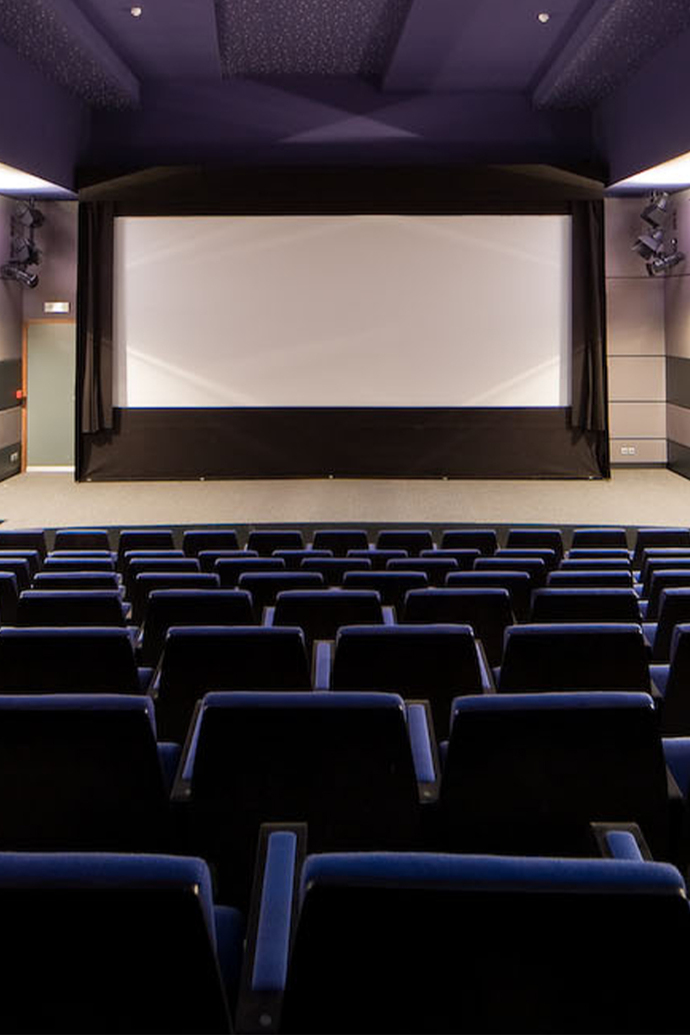 Where do you usually sit when you are in the cinema or theater?
