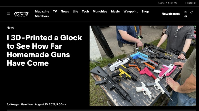Should 3-D printers be banned?