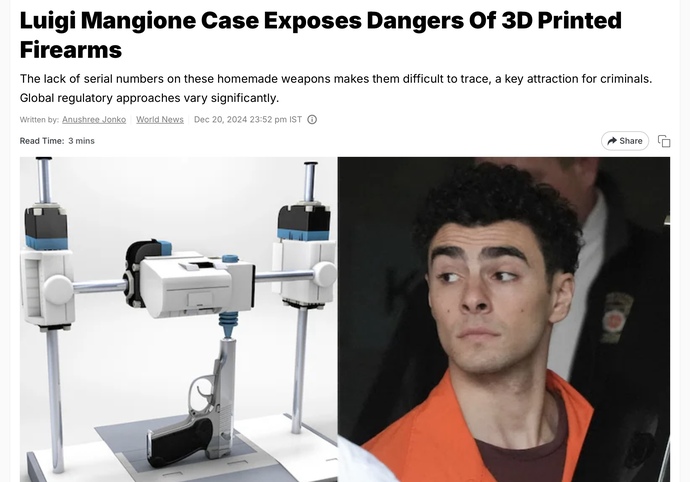 Should 3-D printers be banned?