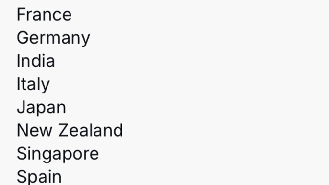 Should / how the USA respond to suspended deliveries from this growing list of countries due to tariff chaos? Will this get attention of us consumers?