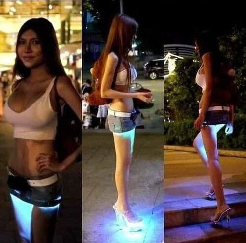 Would you wear a skirt with a built-in light?